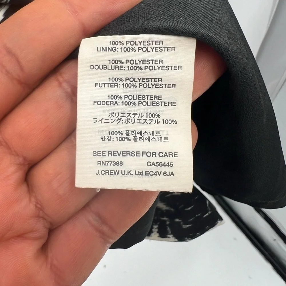 J. Crew measurements laying